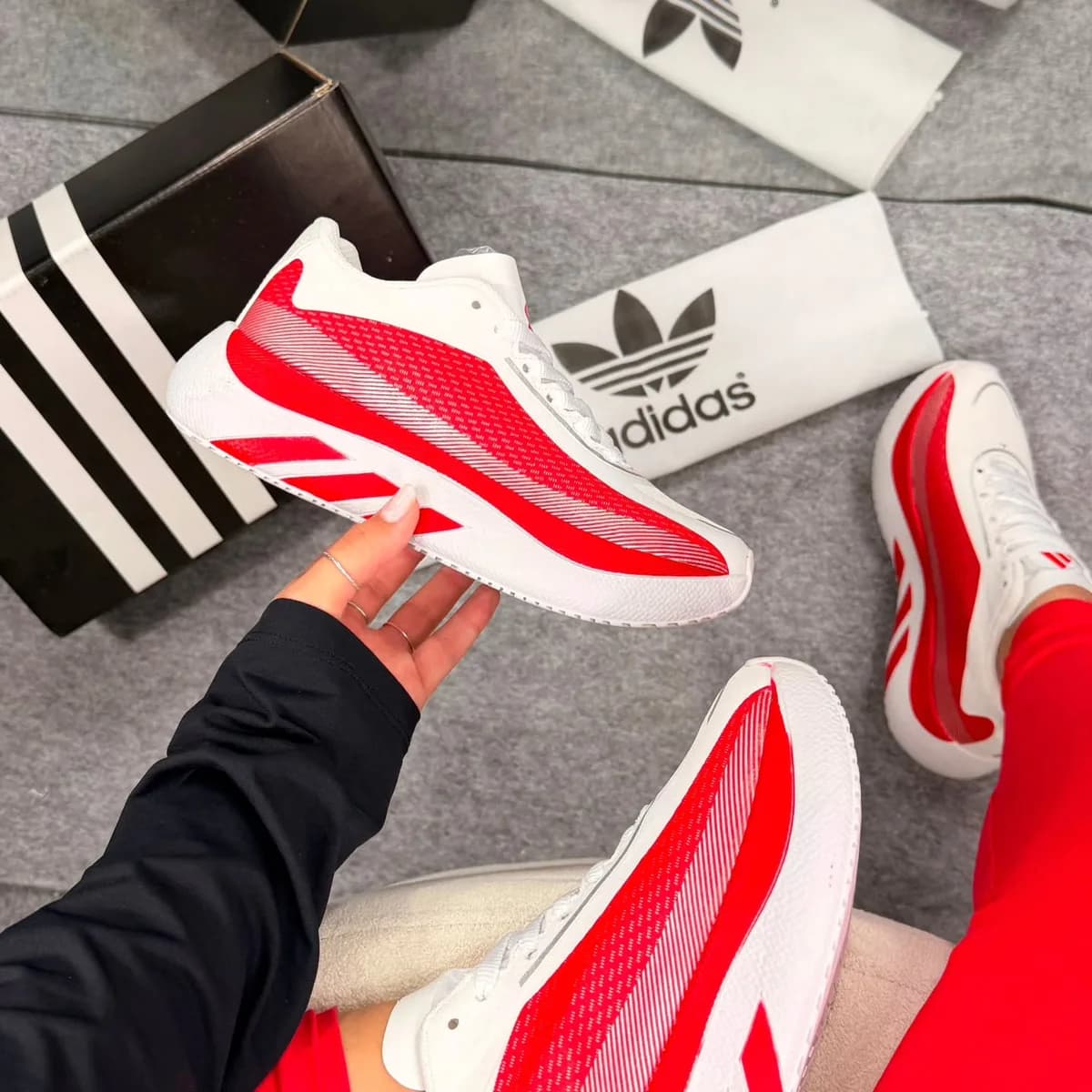 Adidas Adizero Hyper vermelho